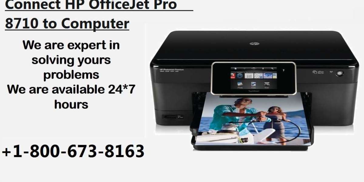 How to Connect HP OfficeJet Pro 8710 to Computer?