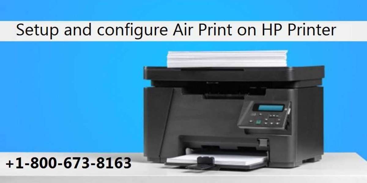 How to set up and configure Air Print on HP printer?