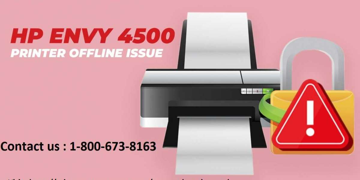 HOW TO FIX THE ERROR OF HP ENVY 4500 PRINTER IS OFFLINE ON WINDOWS 10?