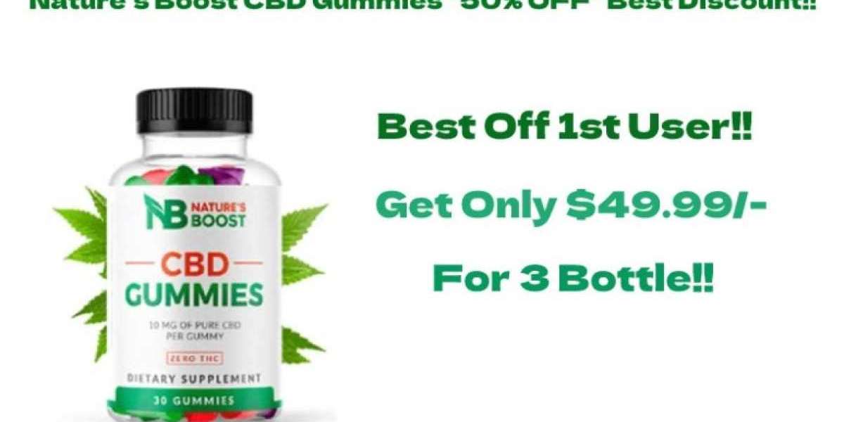 Natures Boost CBD Gummies Cost- Contact Number, Ingredients or Reviews