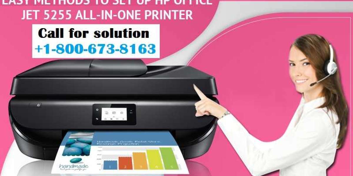 Easy Steps to Connect HP OfficeJet 5255 all-in-one printer Installation