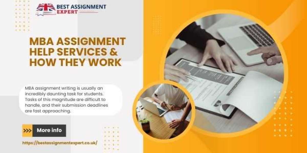 MBA Assignment Help Services & How They Work